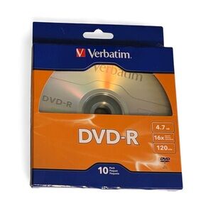 🎒BTS SALE📚 Verbatim DVD-R [8 Pack]